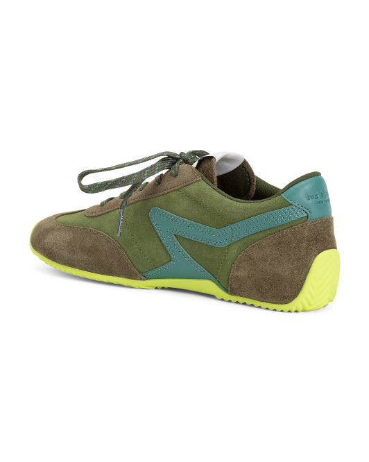 RAG & BONE Suede Retro Runner Slim Ultra Sneakers