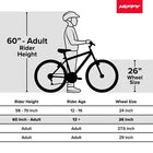 Huffy Coastal 26" Class 2 Cruiser eBike, 20MPH Pedal Assist, UL 2849 Certified