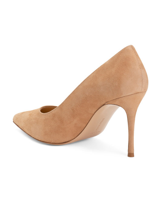 MARION PARKE Made In Brazil Suede Classic Pumps