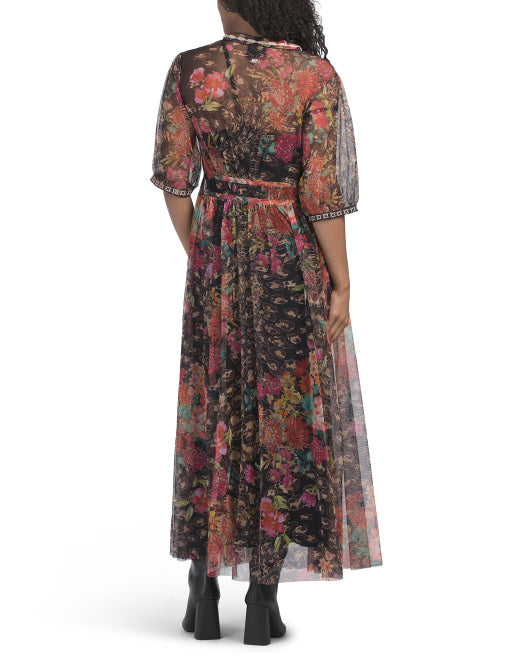 JOHNNY WAS Mazzy Shirtdress