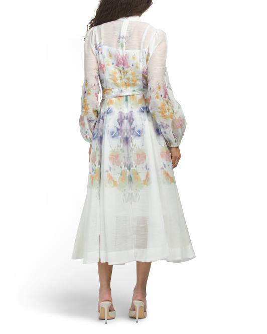 NANCY YANG Floral Dress