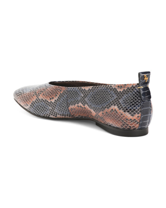 27 EDIT NATURALIZER Leather Carla Flats