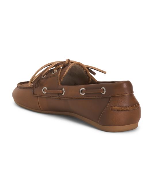 BIBI LOU Leather Boat Shoes