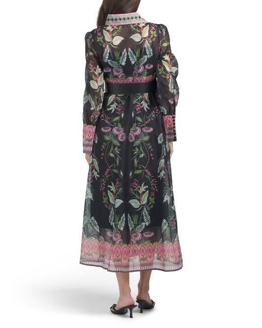 NANCY YANG Shirt Gown