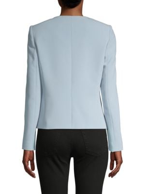 Karl Lagerfeld Paris
Long-Sleeve Roundneck Jacket