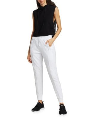 Blanc Noir
Mesh Back Sleeveless Hoodie