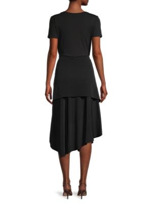 Karl Lagerfeld Paris
Layered Handkerchief Dress