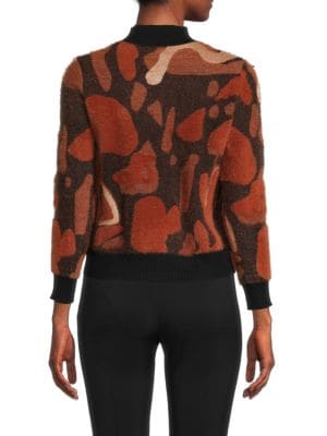 YAL New York
Fuzzy Mockneck Sweater