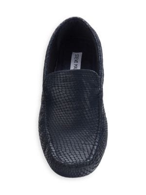 Steve Madden
Donte Snake Embossed Leather Driving Moccasins