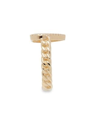 Effy
14K Yellow Gold, Mother Of Pearl & Diamond Heart Ring