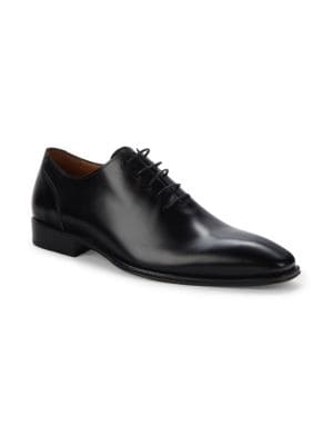Mezlan
Chiseled-Toe Leather Derbys