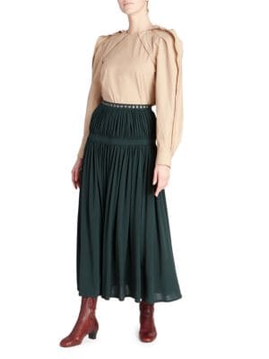 Chloé
Fluid Pleated Midi Skirt