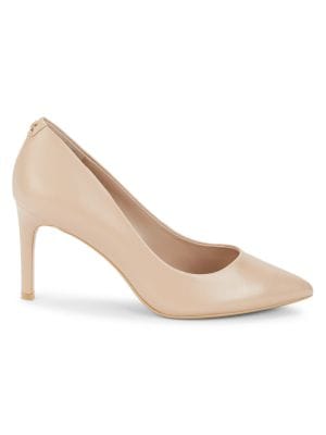 Karl Lagerfeld Paris
Glora Point-Toe Leather Pumps