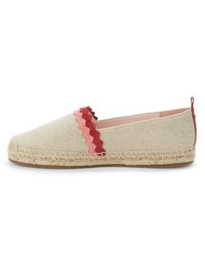 kate spade new york
Greta Leather Wave Espadrilles