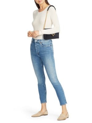 orYANY
Textured Leather Crossbody Bag