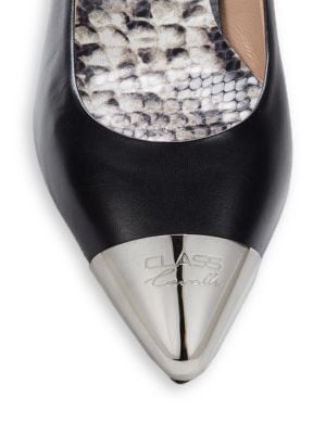 Cavalli Class by Roberto Cavalli
Leather Pointed Toe Flats