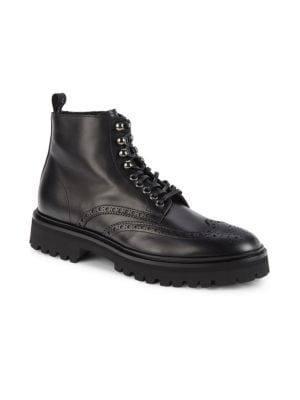 Ungaro
Leather Hiker Boots
