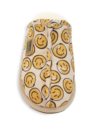 Australia Luxe Collective
Smile Graphic Satin Mule Slippers