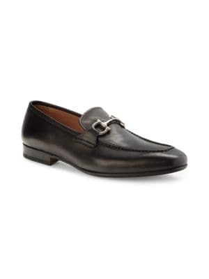 Salvatore Ferragamo
Gancini Leather Bit Loafers