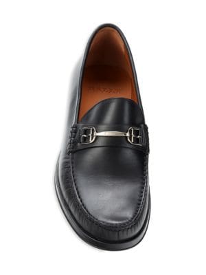 Bally
Simpler Leather Bit Loafers