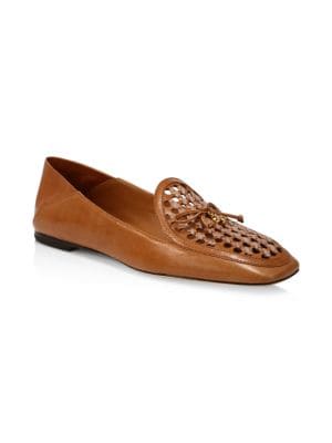 Tory Burch
Tory Charm Woven Leather Loafers