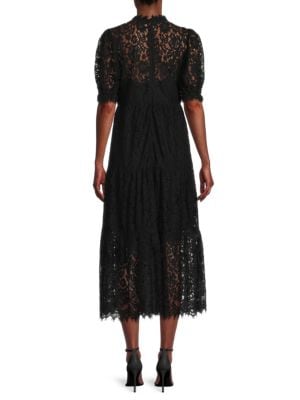 Socialite
Lace Tiered Midi Dress