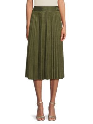 Area Stars
Kelsey Print Accordion Pleated Midi Skirt