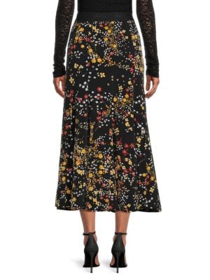Karl Lagerfeld Paris
Floral Midi A Line Skirt