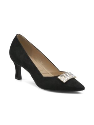 Adrienne Vittadini
Paula Embellished Kitten Heel Pumps
