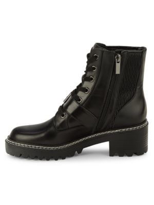 BCBGeneration
Corali Leather Lug Sole Ankle Boots
