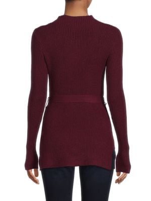 M MAGASCHONI
Ribbed Mockneck Top