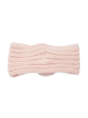 Surell
Girl's Rib Knit Faux Fur Pom Pom Headband