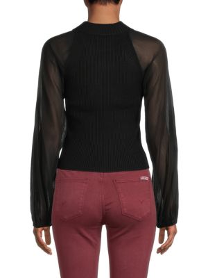 French Connection
Melody Sheer Sleeve Sweater