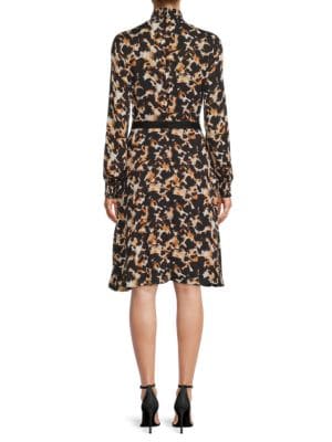 Donna Karan
Shirred Belted A Line Dress
