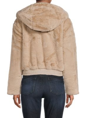 Catherine Malandrino
Hooded Faux Fur Jacket