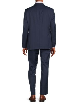Saks Fifth Avenue
Modern Fit Plaid Wool Blend Suit