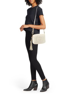 Valentino by Mario Valentino
Mia Logo Leather Shoulder Bag