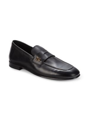 John Galliano
Logo Leather Penny Loafers