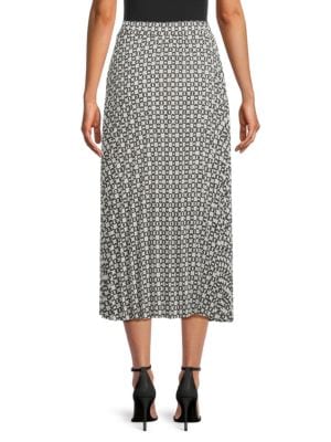 Max Studio
Circle Print Pleated Midi Skirt