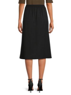 Max Studio
Faux Wrap Belted Skirt