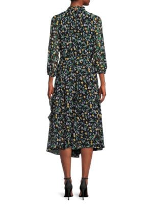 Karl Lagerfeld Paris
Floral Chiffon Midi Dress