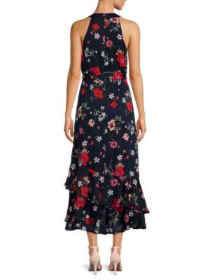 Calvin Klein
Floral Belted Midi Dress
