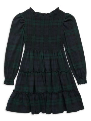 Polo Ralph Lauren
Little Girl's Plaid Tiered Dress