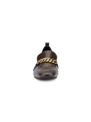 Torgeis
Vain Croc-Embossed Bit Loafers