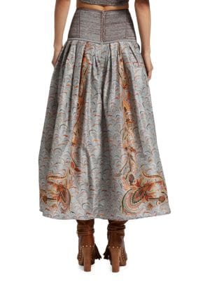 Ulla Johnson
Lena High Waisted Midi Skirt
