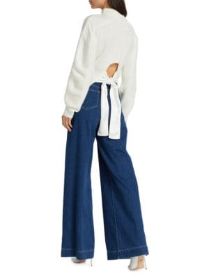 Design History
Rib-Knit Tie-Back Sweater