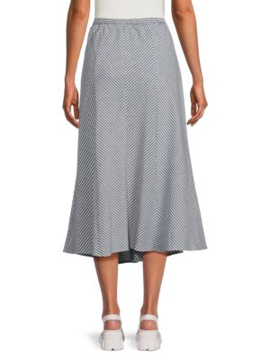 Max Studio
Striped Midi Skirt