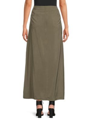 Max Studio
Front Slit A-Line Maxi Skirt