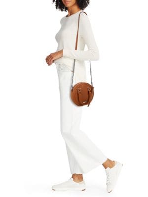 Rebecca Minkoff
Bree Leather Round Two Way Crossbody Bag