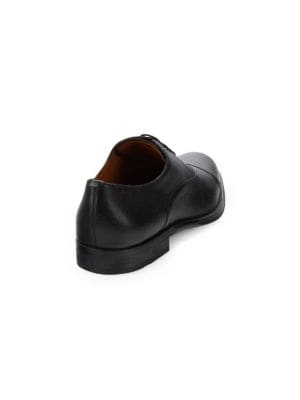 Bally
Abram Textured Leather Oxford Shoes